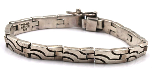 Vintage 925 sterling silver Mexico bracelet