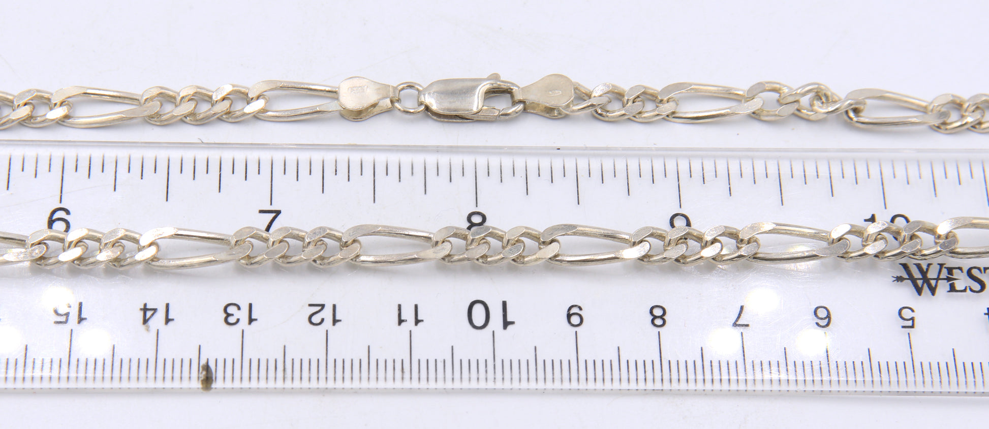 Lot of 2 Vintage 925 Sterling Silver Chains