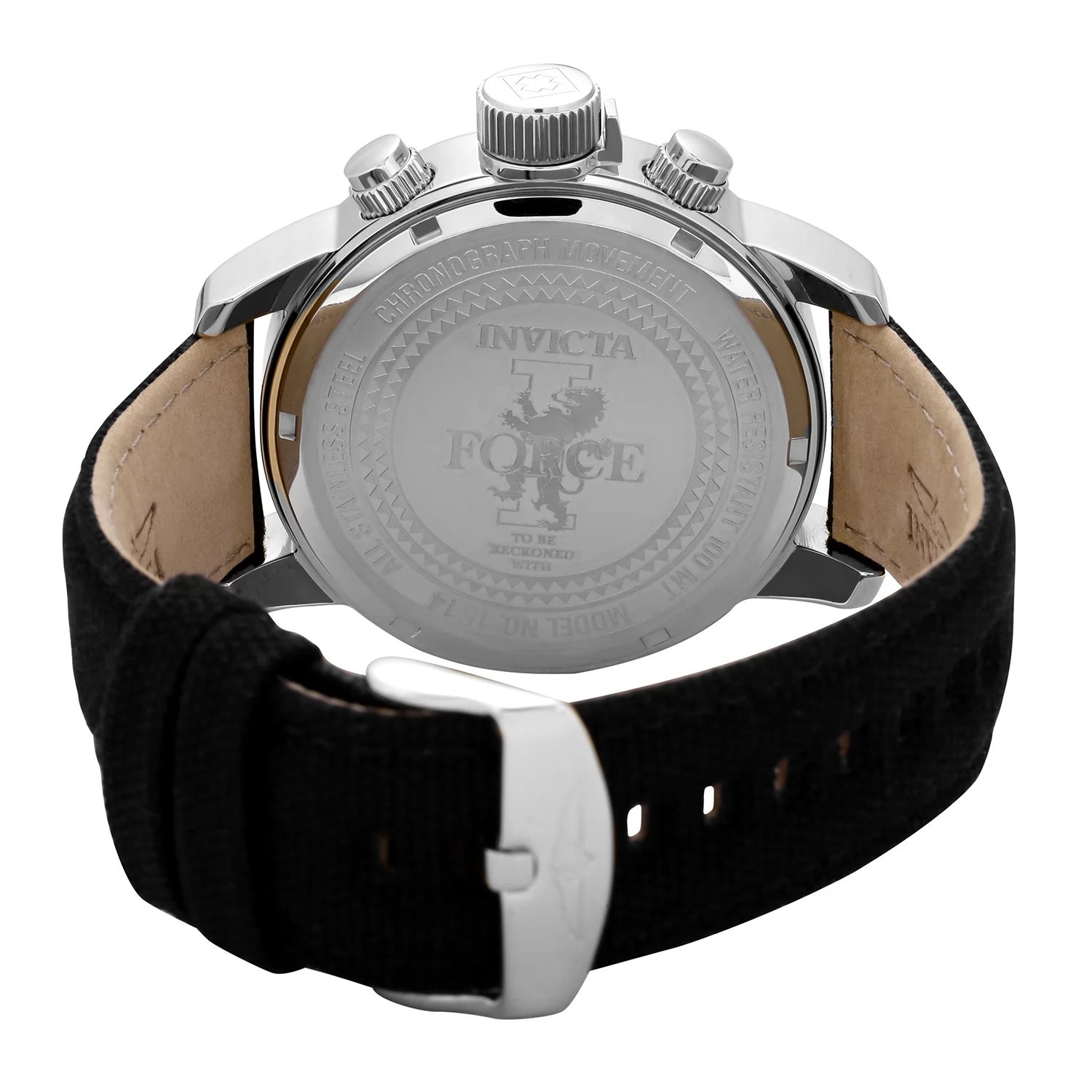 Invicta Men's I-Force  Quartz Multifunction White Dial Watch