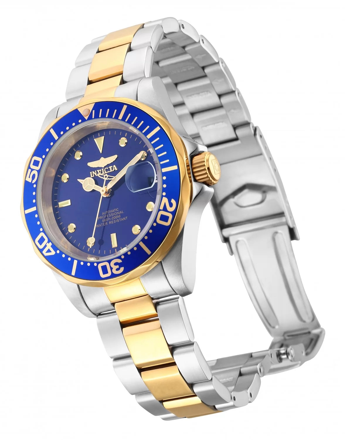 Invicta Men's Pro Diver Automatic 3 Hand Blue Dial Watch