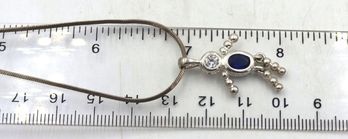 Vintage 925 sterling silver group lot of 4 necklaces