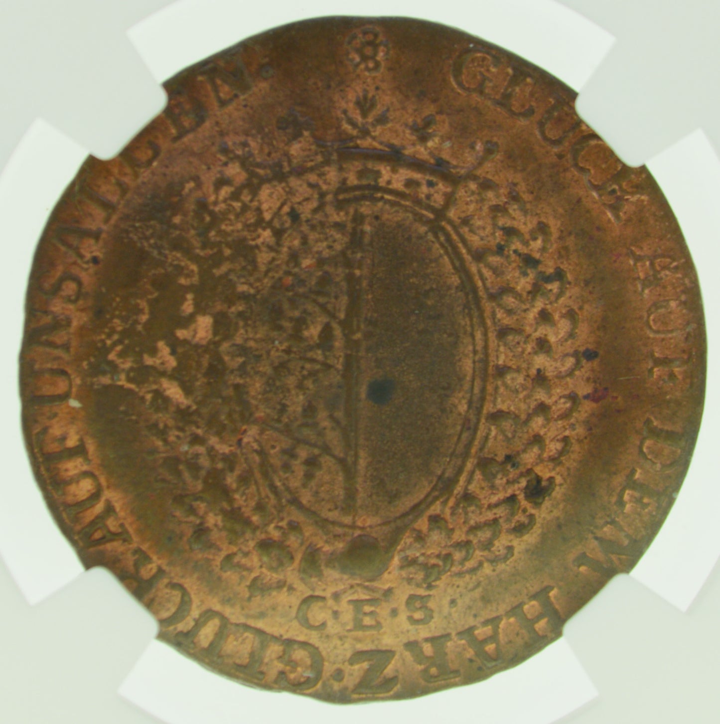 Undated (ca. 1780-85) Zellerfeld Mint NGC MS63 Germany