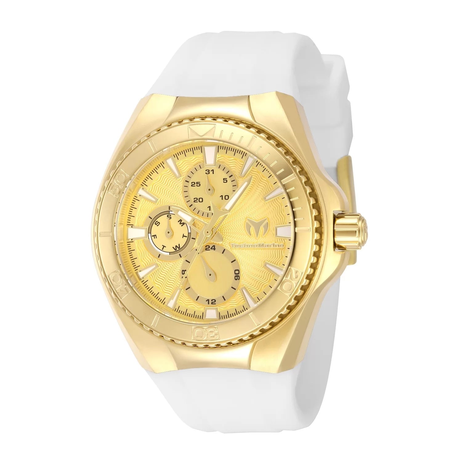 Technomarine Women's Cruise Quartz Chronograph Gold Dial Watch