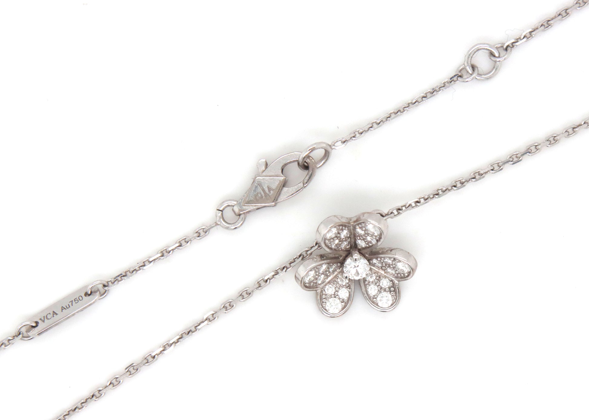 Van Cleef & arpels Frivole mini diamond pendant