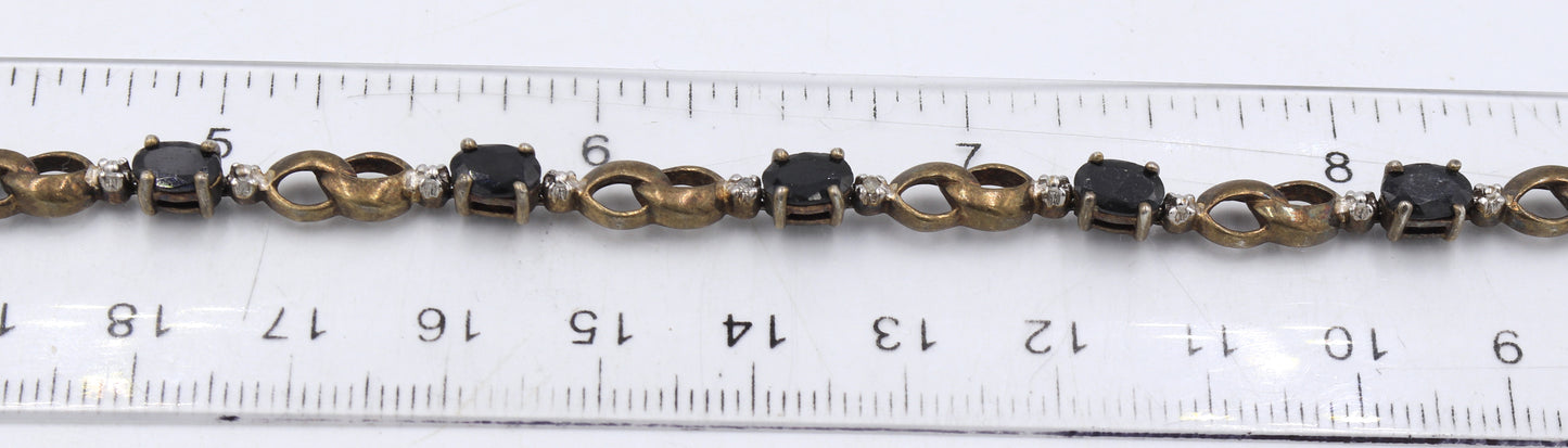 Lot of3 vintage 925 sterling silver bracelets