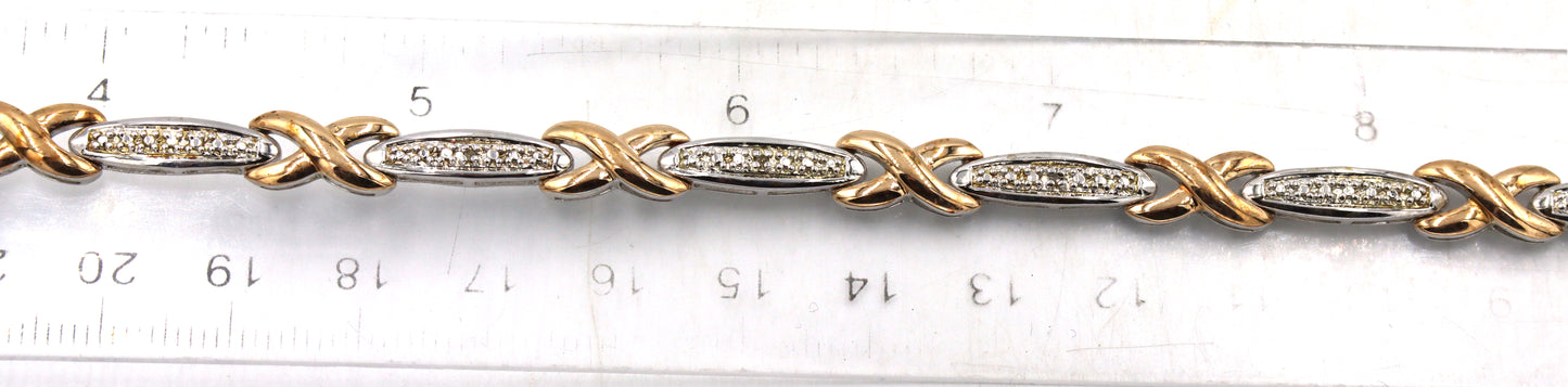 Group lot of 7 Vintage 925 sterling silver bracelets