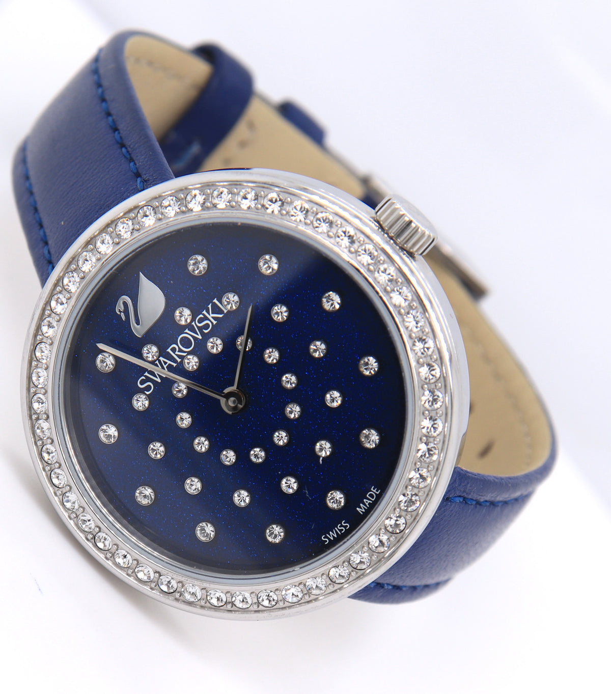 Swarovski Daytime Blue 34mm Quartz Watch