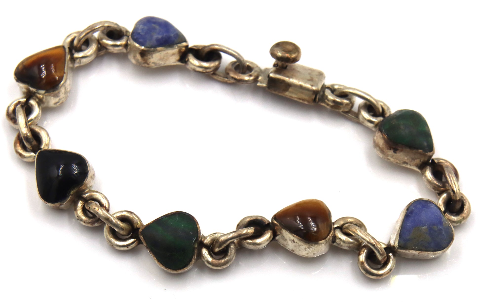 Group lot of 4 vintage 925 sterling silver bracelets