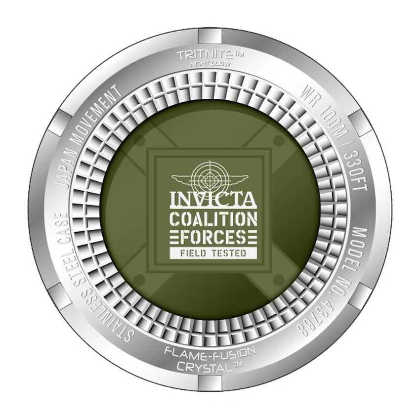 Invicta Men's Coalition Forces Quartz PC20S Camouflage Dial Watch