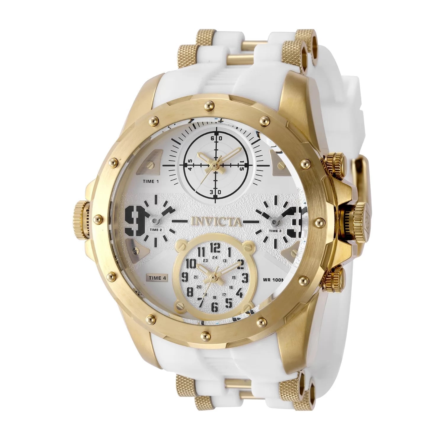 Invicta Men's Coalition Forces Quartz, Quartz PC20S, PC21S Silver Dial Watch