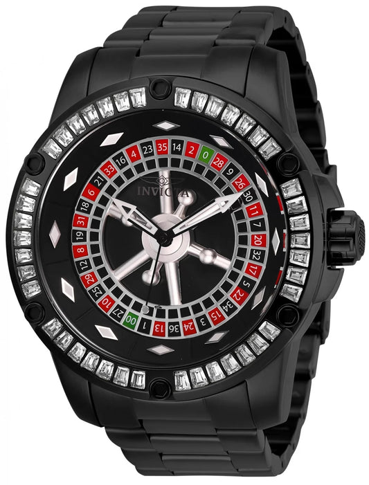 Invicta Men's Specialty Automatic 3 Hand Black Dial Watch