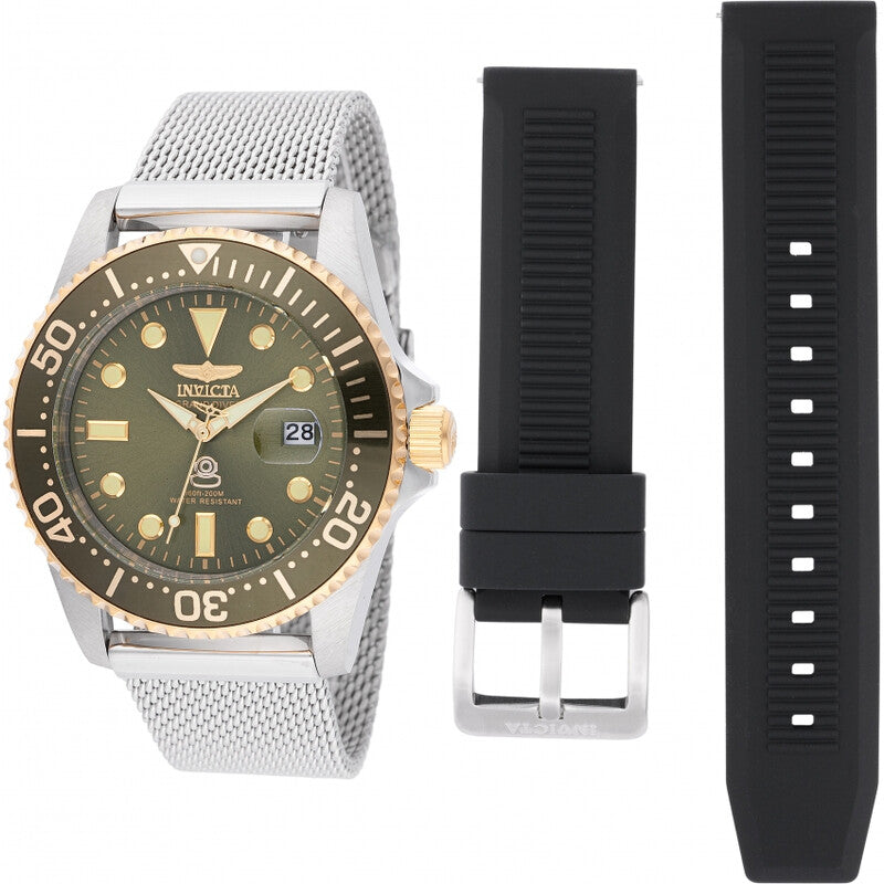 Invicta Pro Diver Green Dial Men's Watch