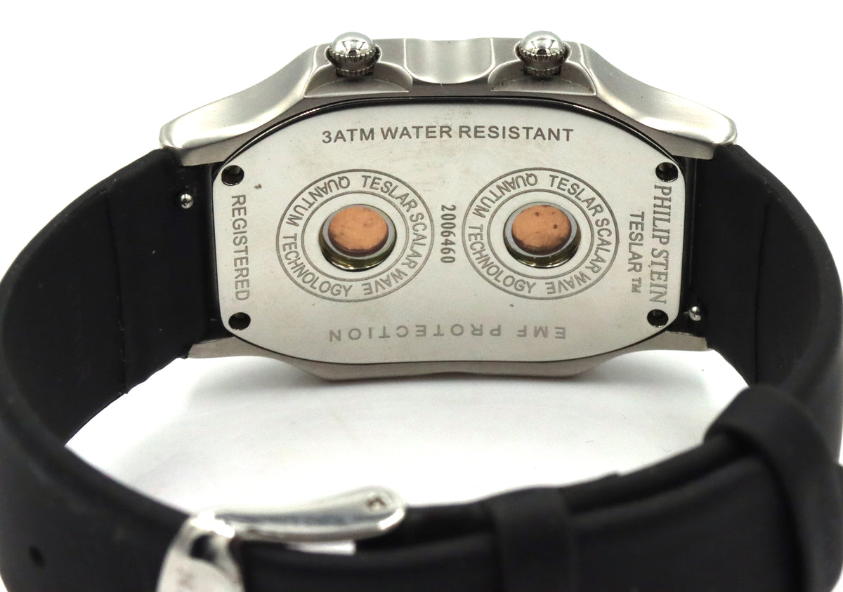 PhillipStein Teslar dual time Analog 32mm watch