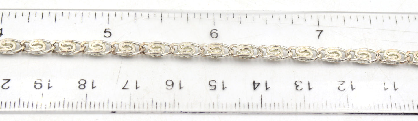 Group lot of 5 Vintage 925 sterling silver bracelets