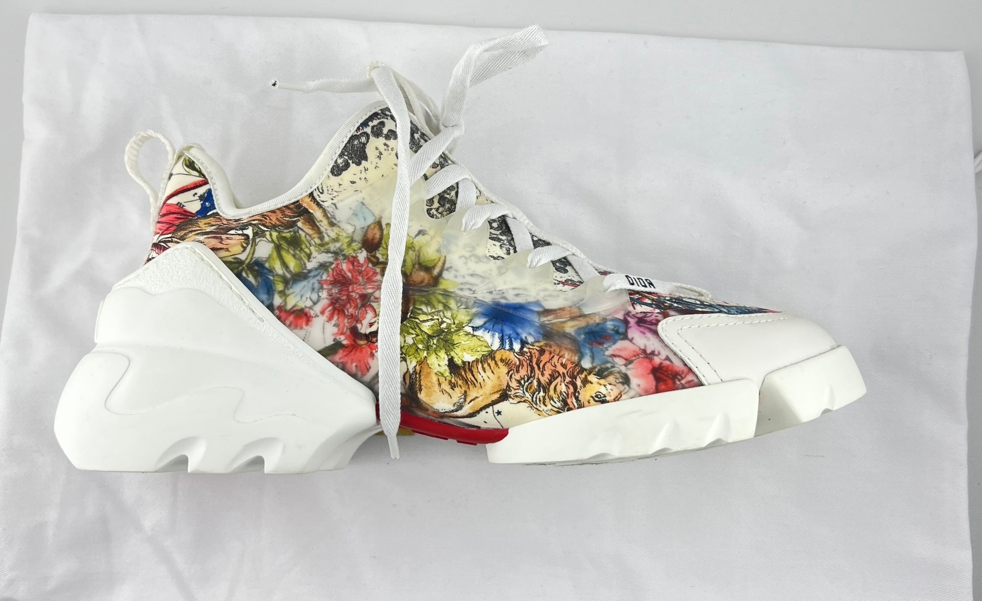 Christian Dior D Connect Zodiac Printed Brand Sneaker