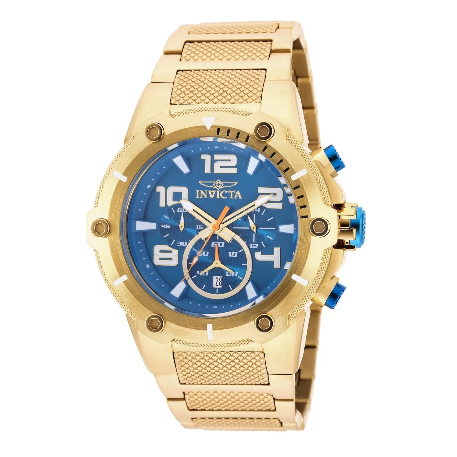 Invicta Men's Speedway Quartz Chronograph Blue Dial Watch