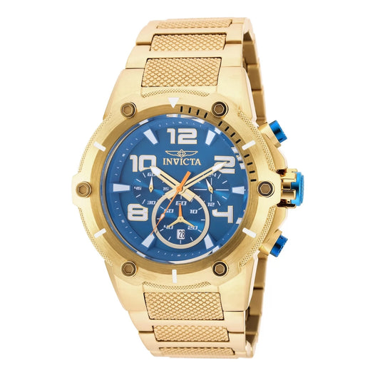 Invicta Men's Speedway Quartz Chronograph Blue Dial Watch