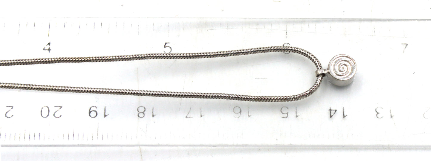 Group lot of 7 Vintage 925 sterling silver necklaces