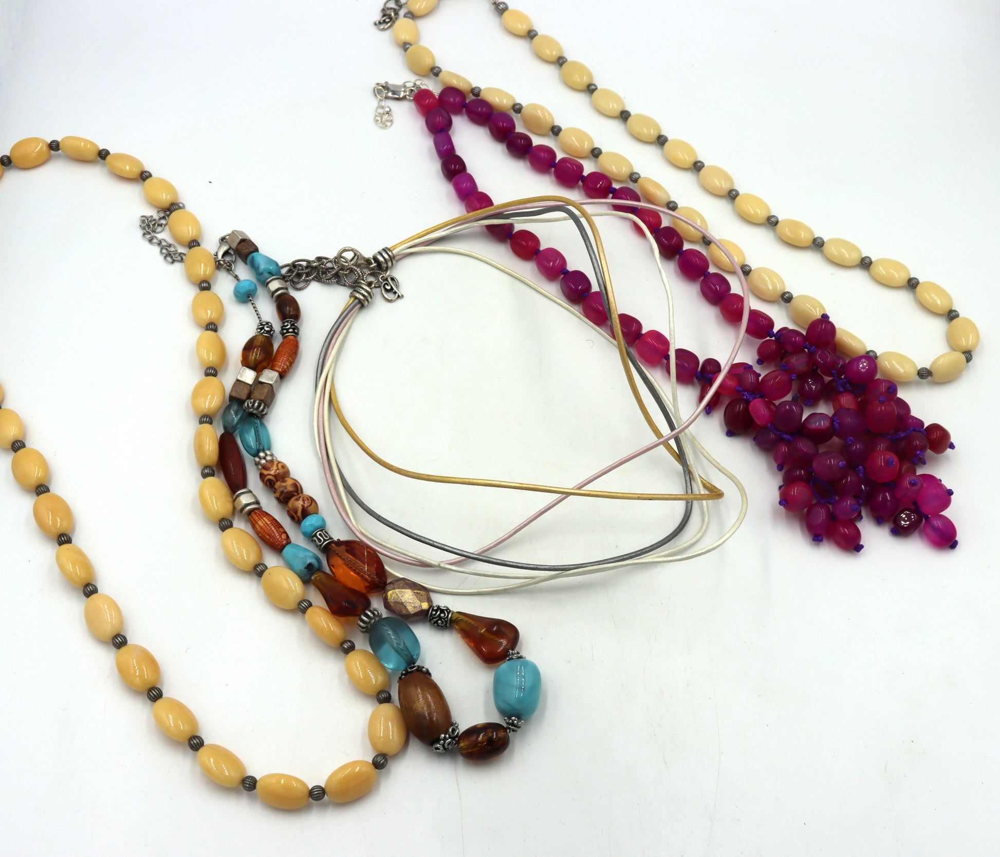 Group lot of fashion gemstone jewelry