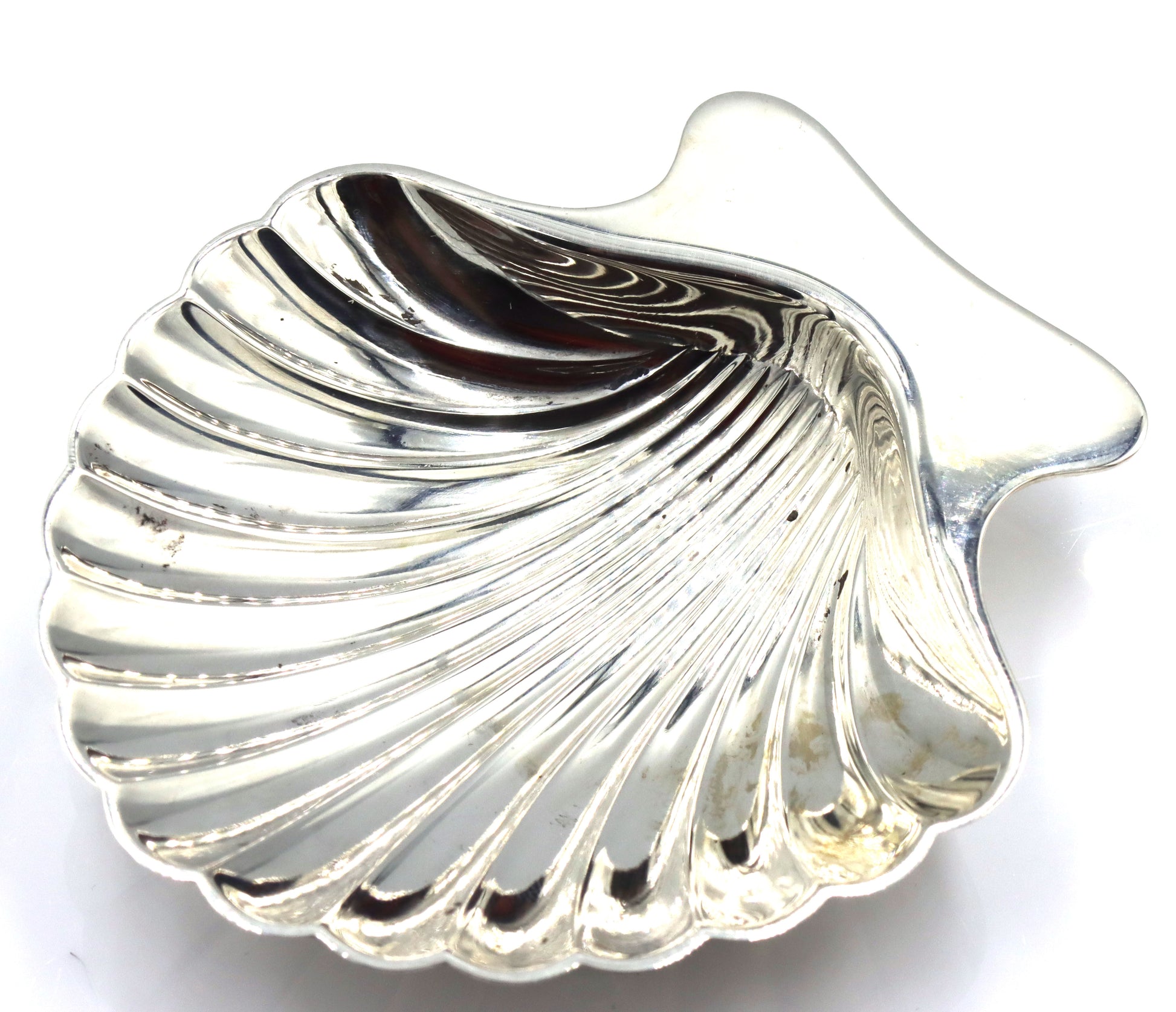Tiffany & Co silver shell tray