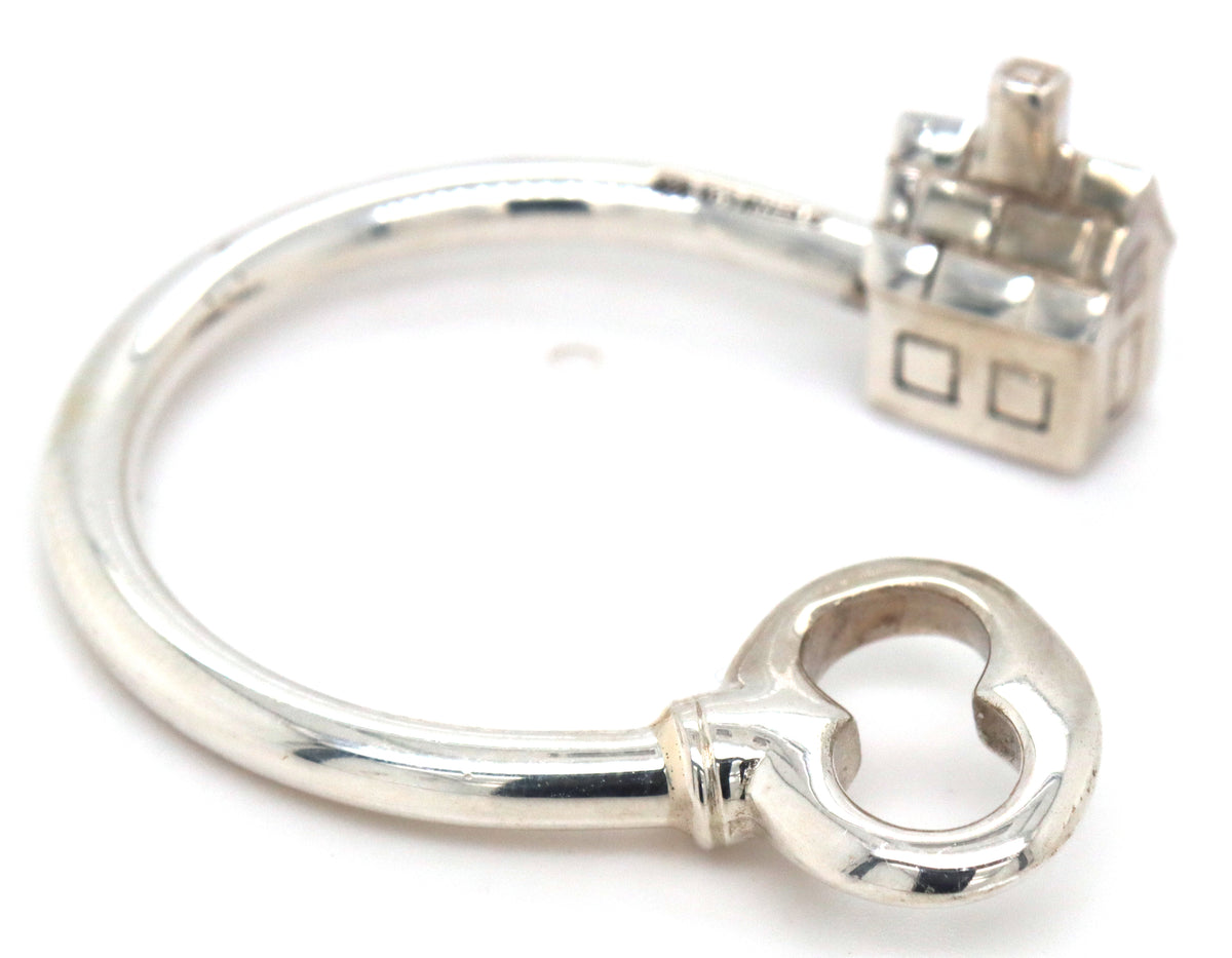 Tiffany & Co key keyring in 925 sterling silver