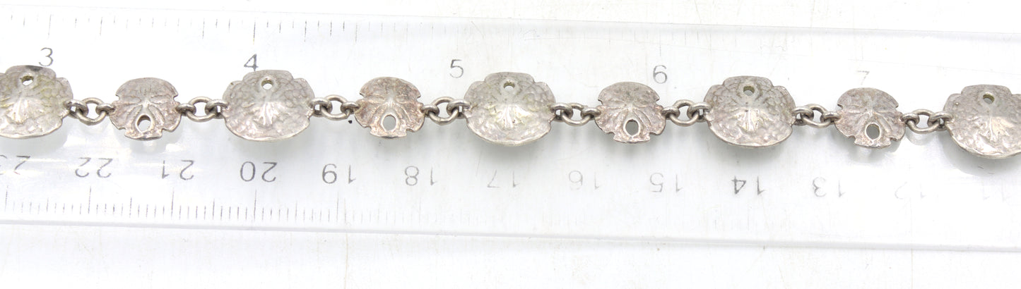Group lot of 6 Vintage 925 sterling silver bracelets