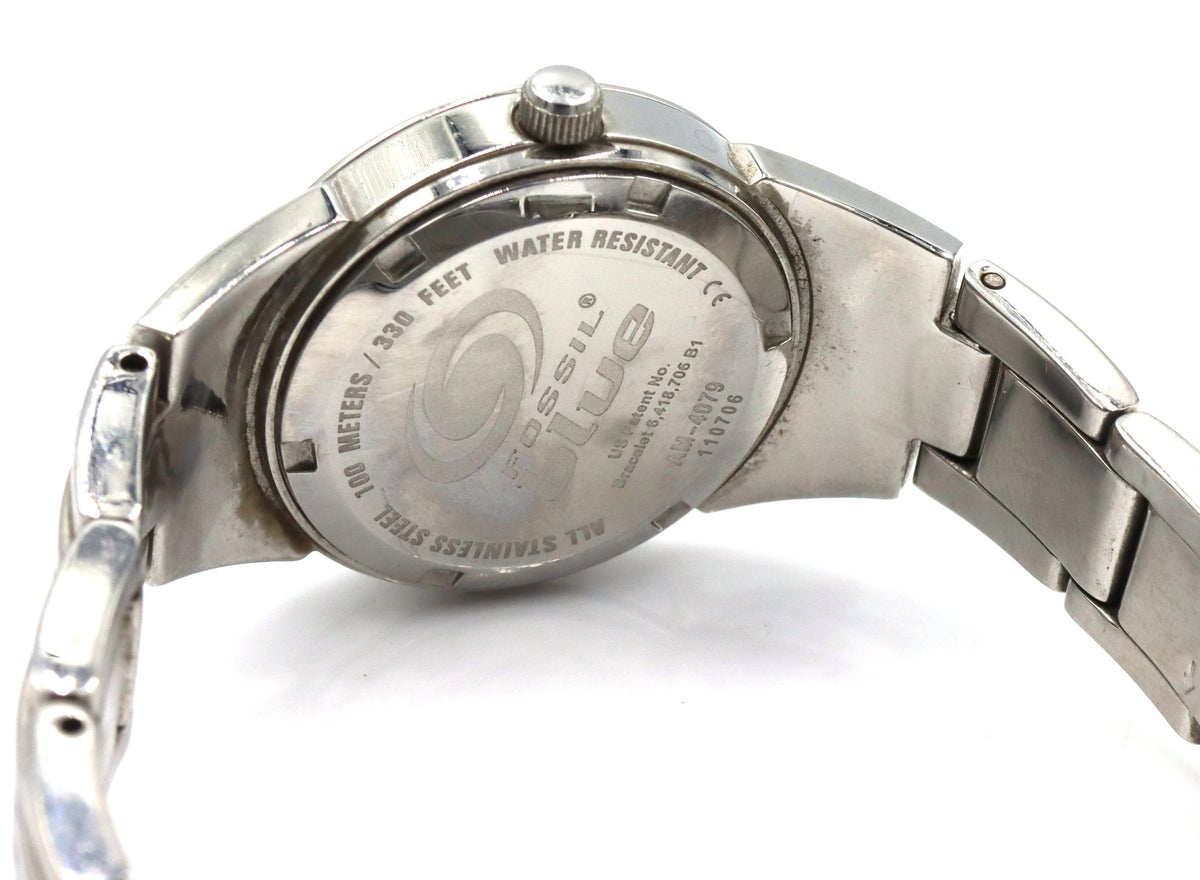 Fossil blue watch