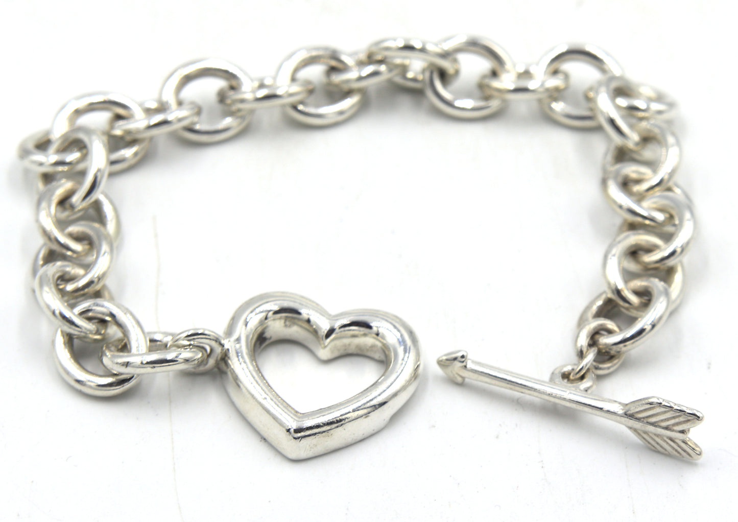 Tiffany & Co heart and arrow toggle bracelet
