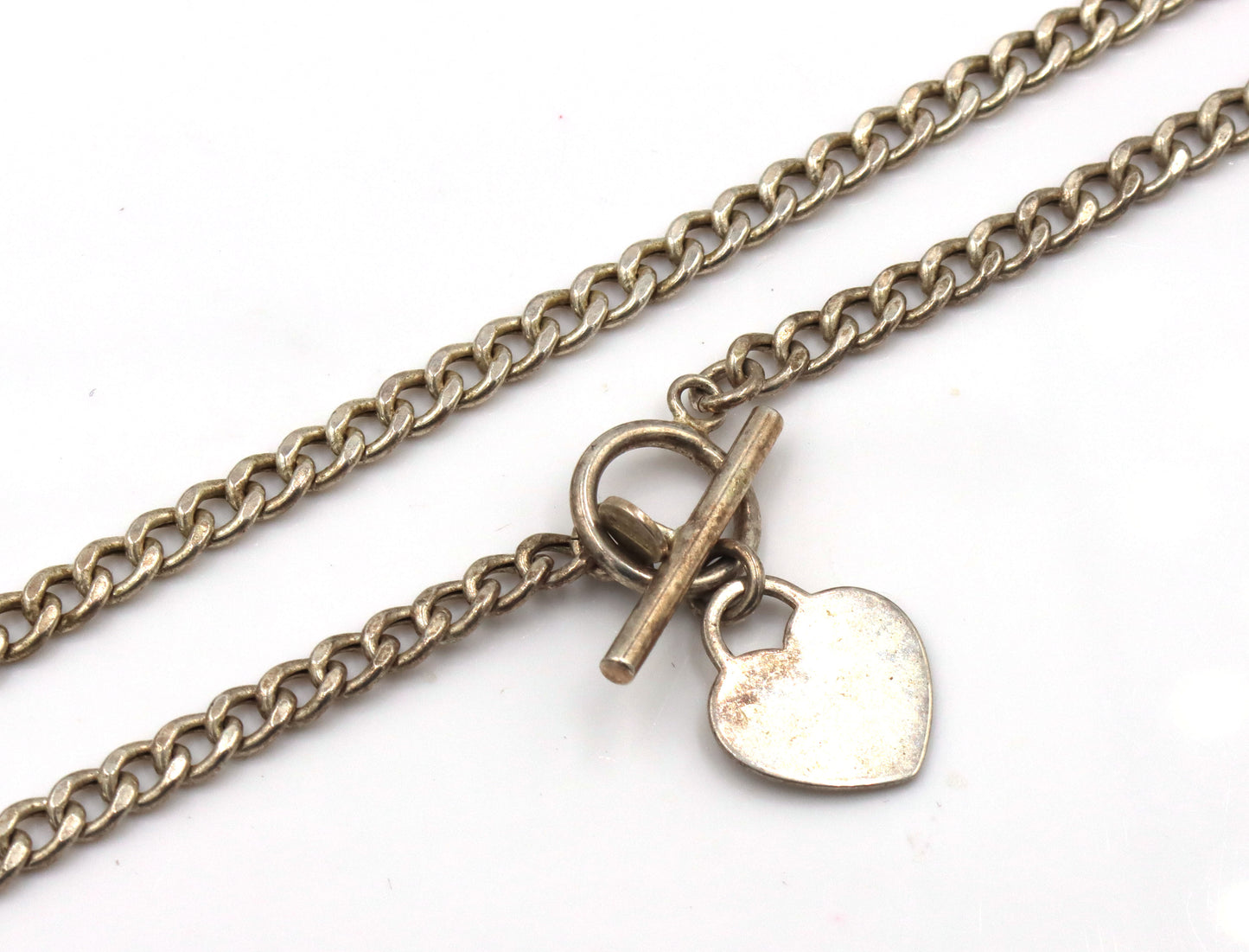 Vintage 925 sterling silver group lot of 7 chain necklaces