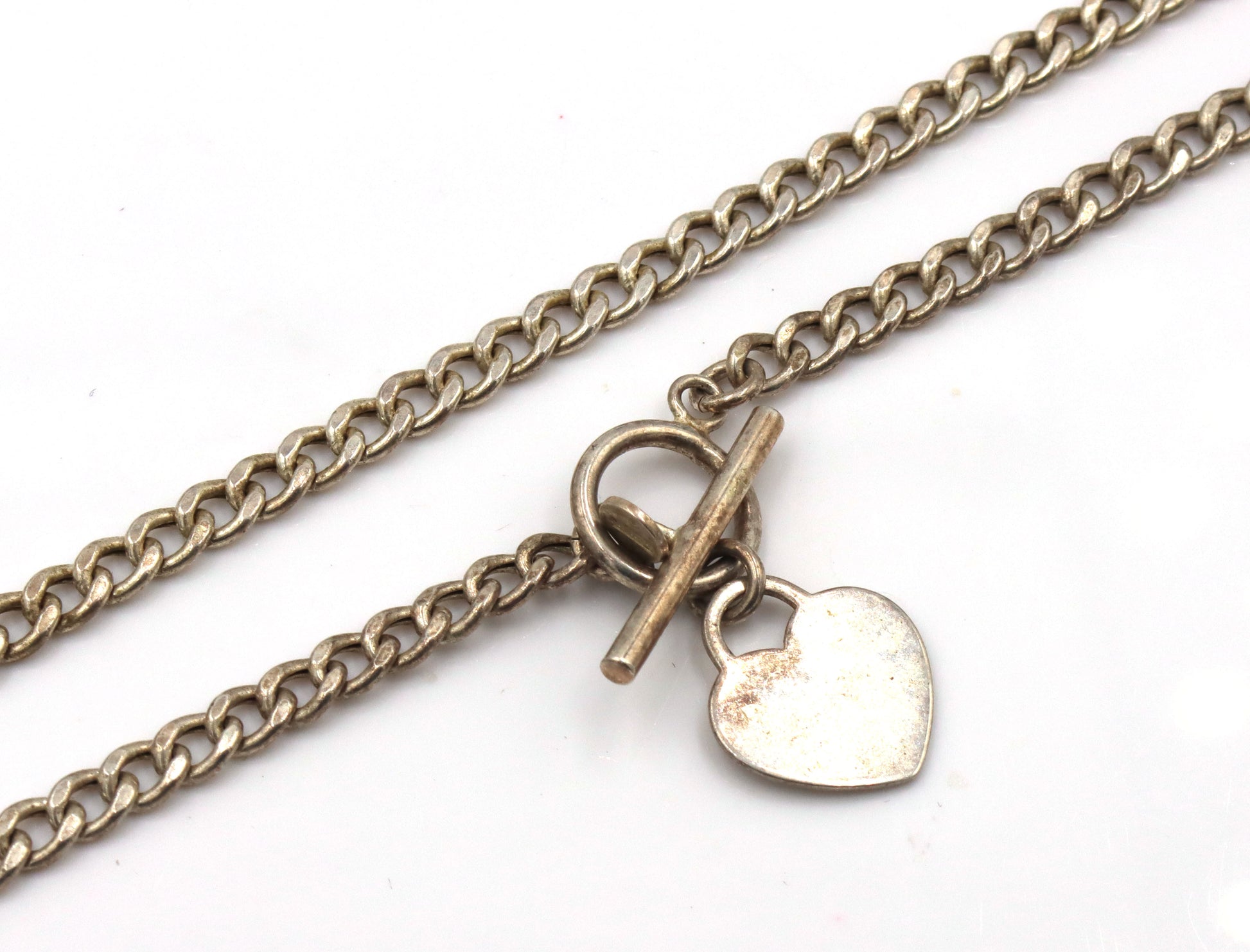 Vintage 925 sterling silver group lot of 7 chain necklaces