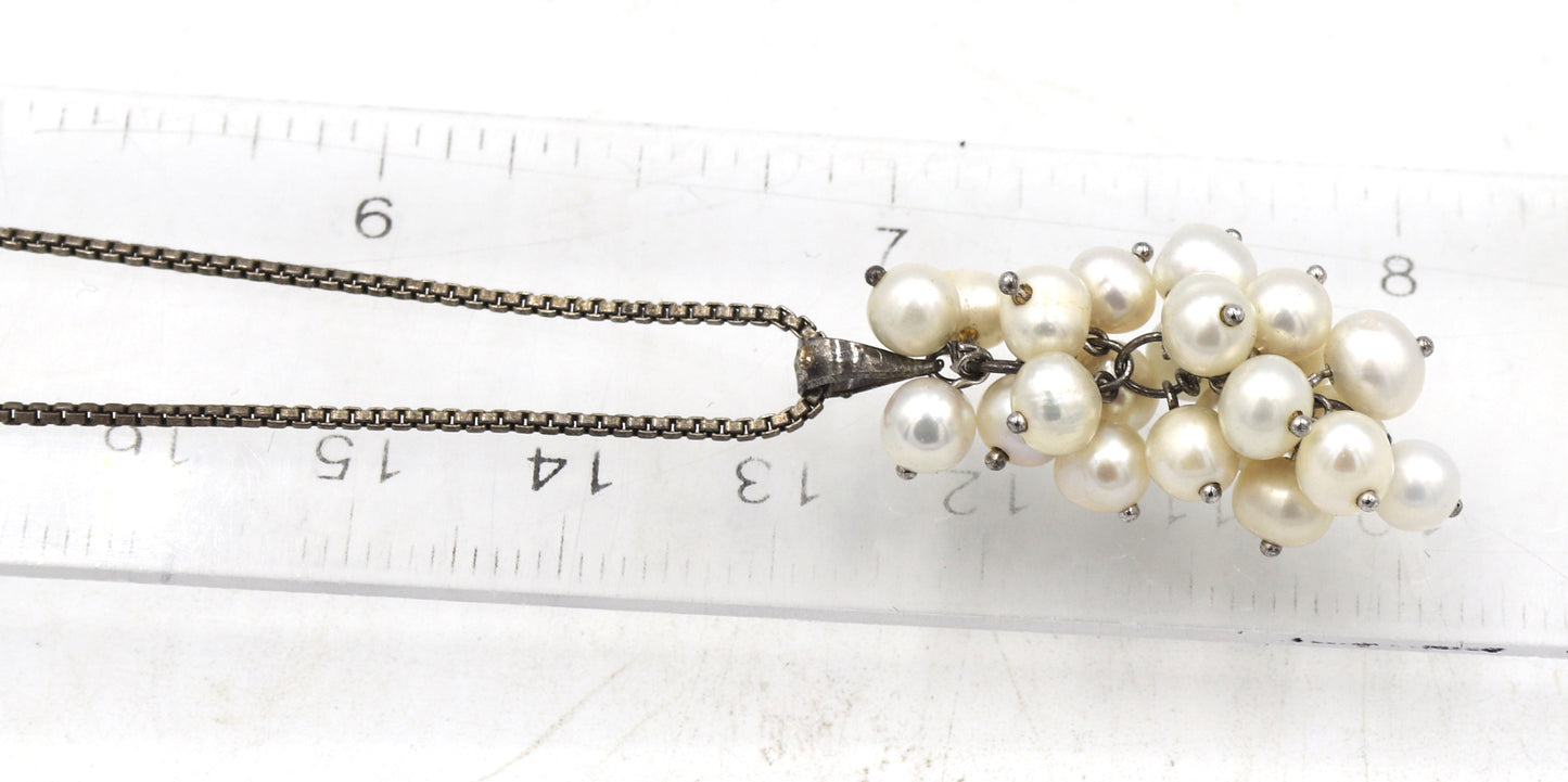 Group lot of 5 Vintage 925 sterling silver necklaces