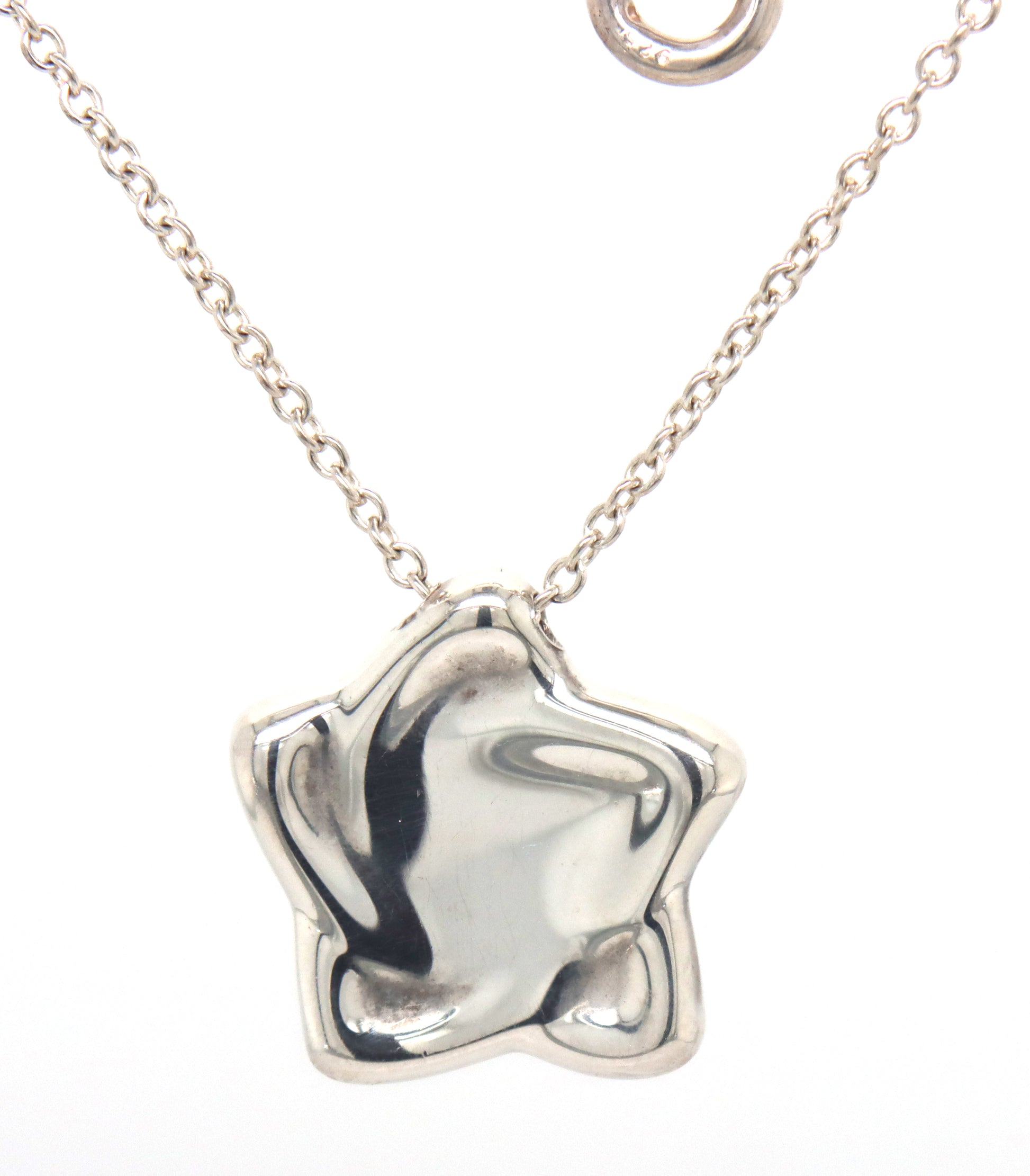 Tiffany & Co Elsa Peretti star pendant on chain