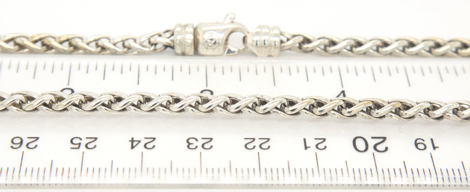 David Yurman 4mm wheat chain necklace