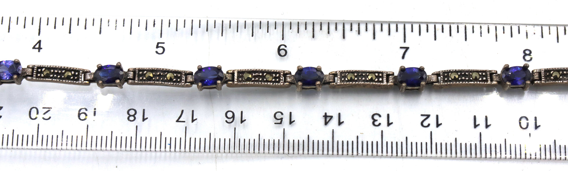 Group lot of 6 vintage 925 sterling silver bracelets