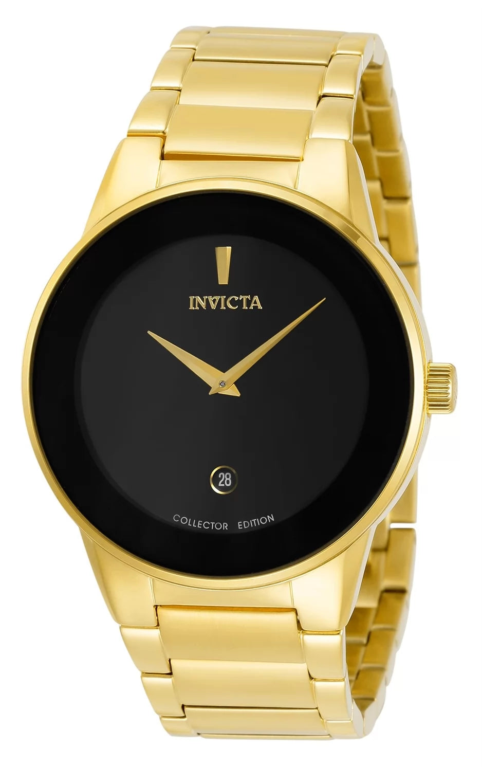 Invicta Men's Specialty Quartz 2 Hand Black Dial Watch