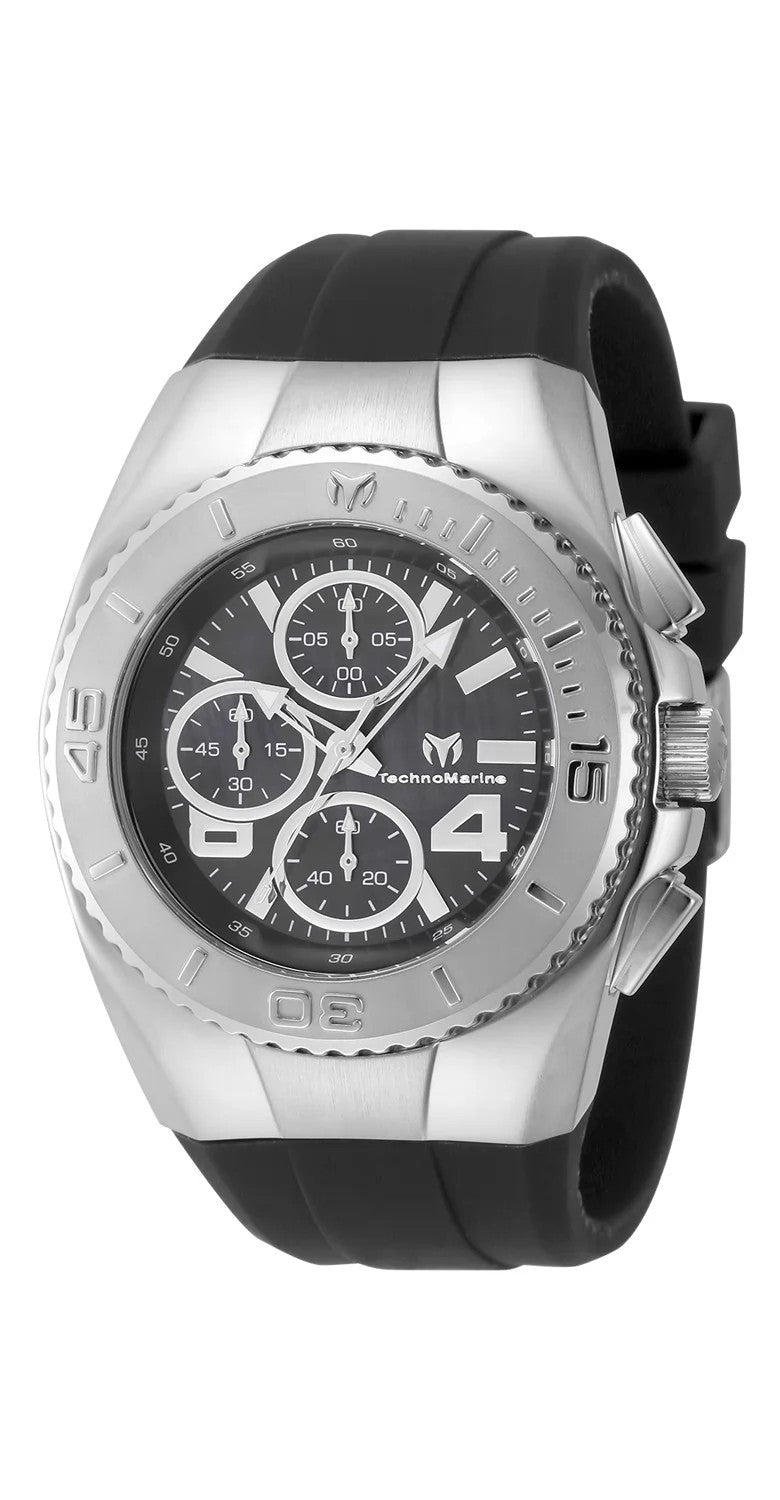 Technomarine Men's Cruise Quartz Chronograph Black Dial Watch