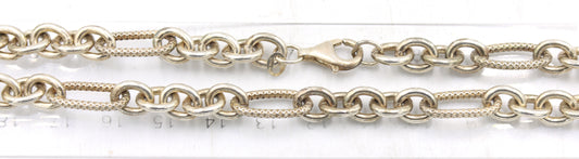 Group lot of 2 Vintage 925 sterling silver necklaces