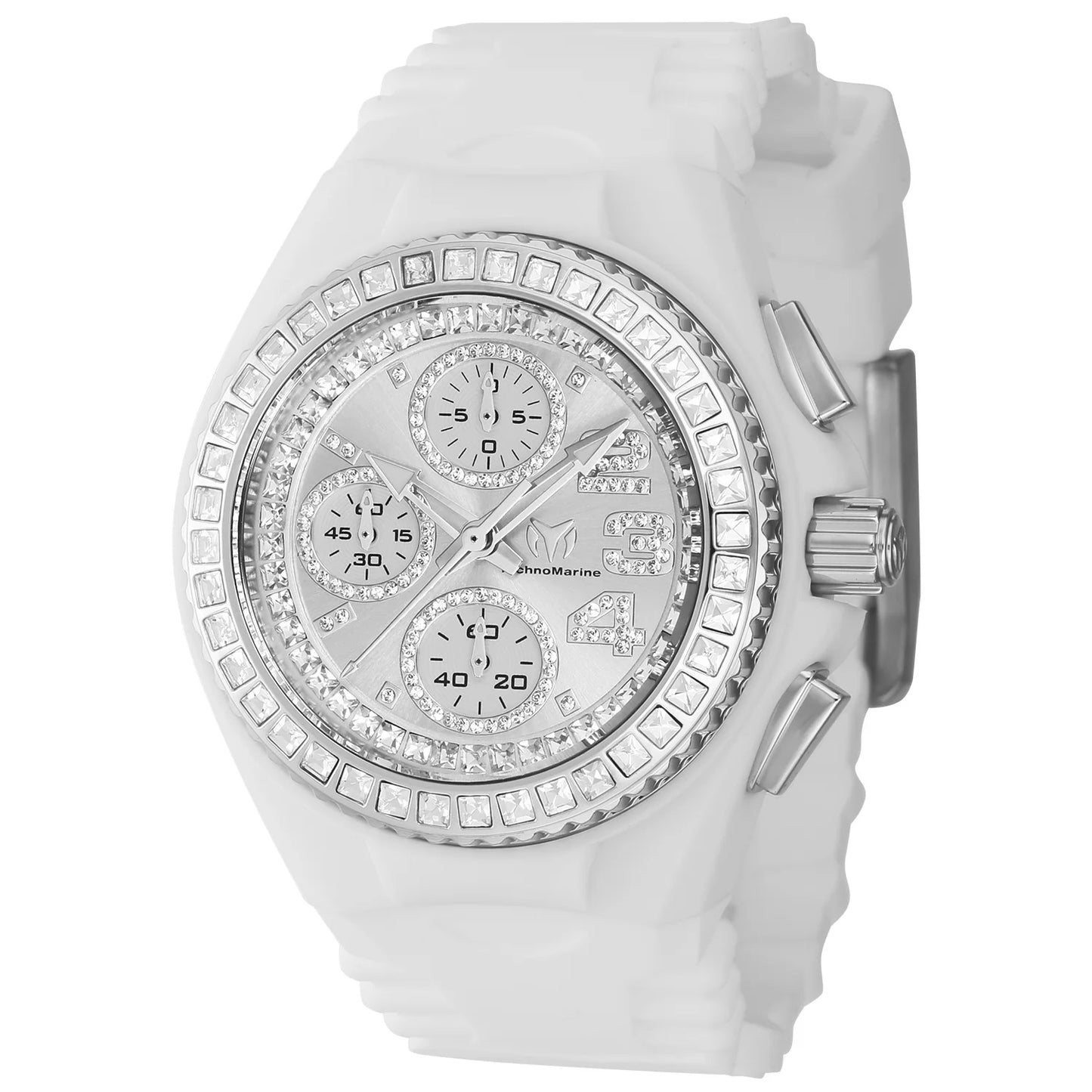 Technomarine Women's Cruise Quartz Chronograph Silver Dial Watch