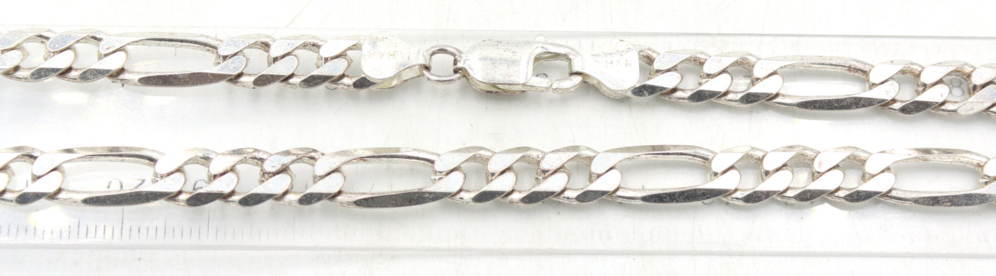 Group lot of 2 Vintage 925 sterling silver chains
