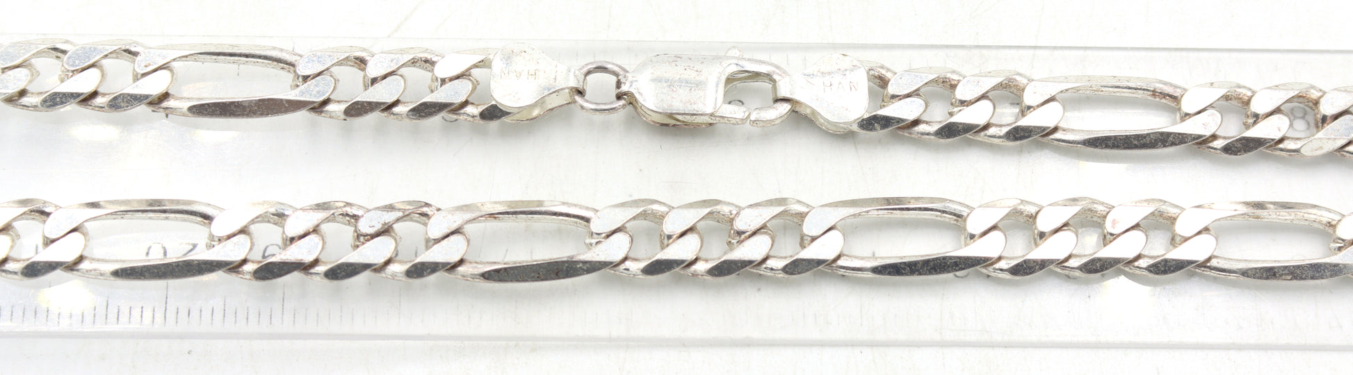 Group lot of 2 Vintage 925 sterling silver chains