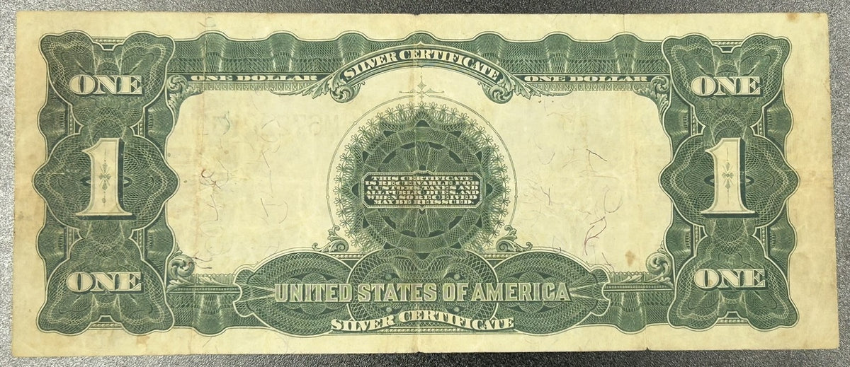 1899 $1 Silver Certificate Black Eagle Large Size United States Note, Serial M67229732M