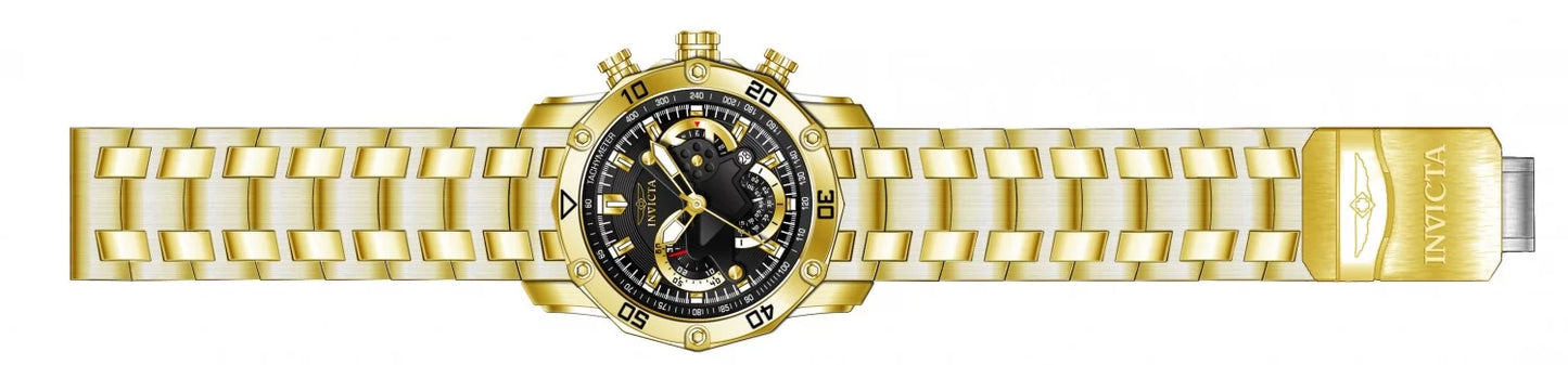 Invicta Men's Pro Diver Quartz Multifunction Black Dial Watch