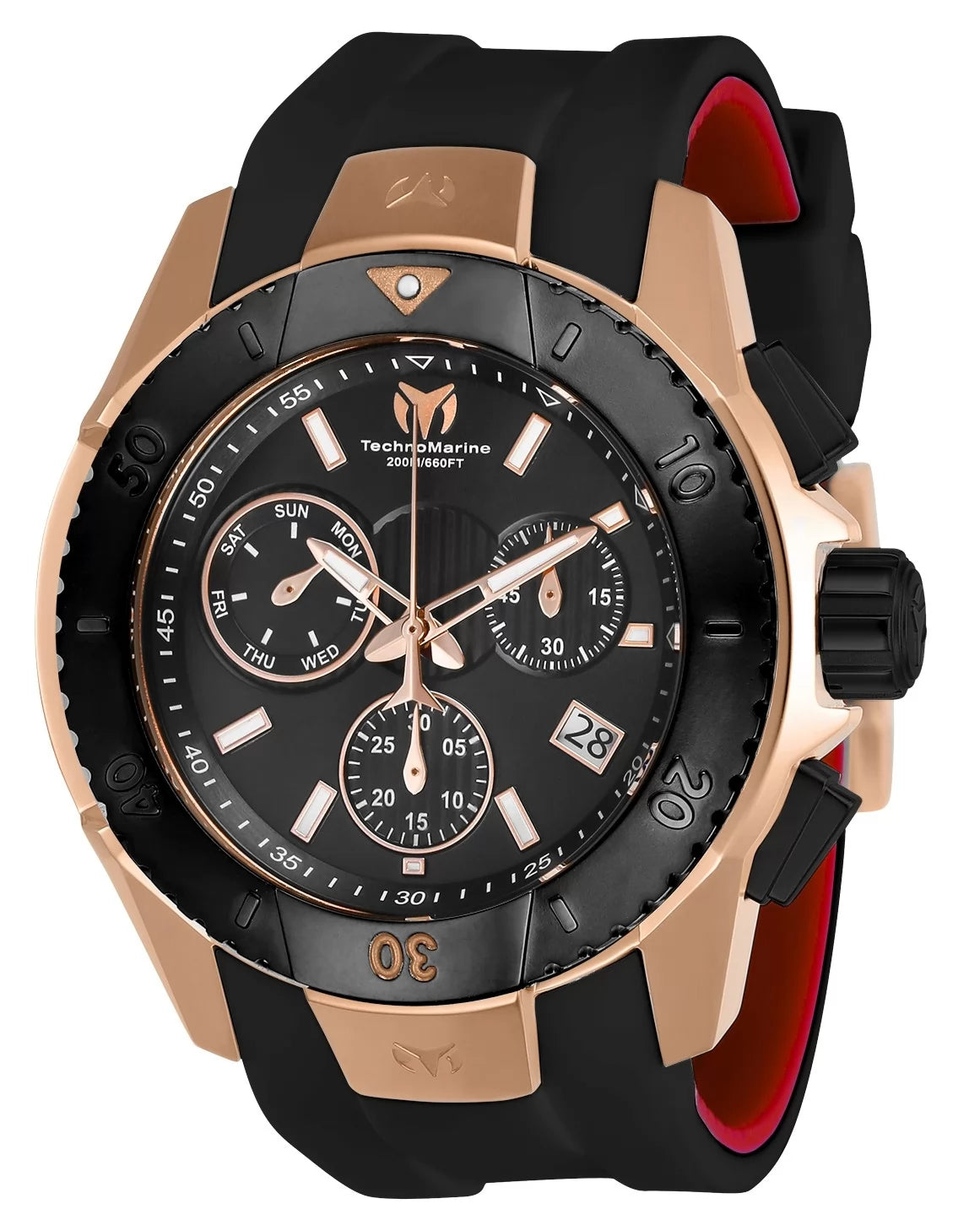 Technomarine Men's UF6 Quartz Black Dial Watch