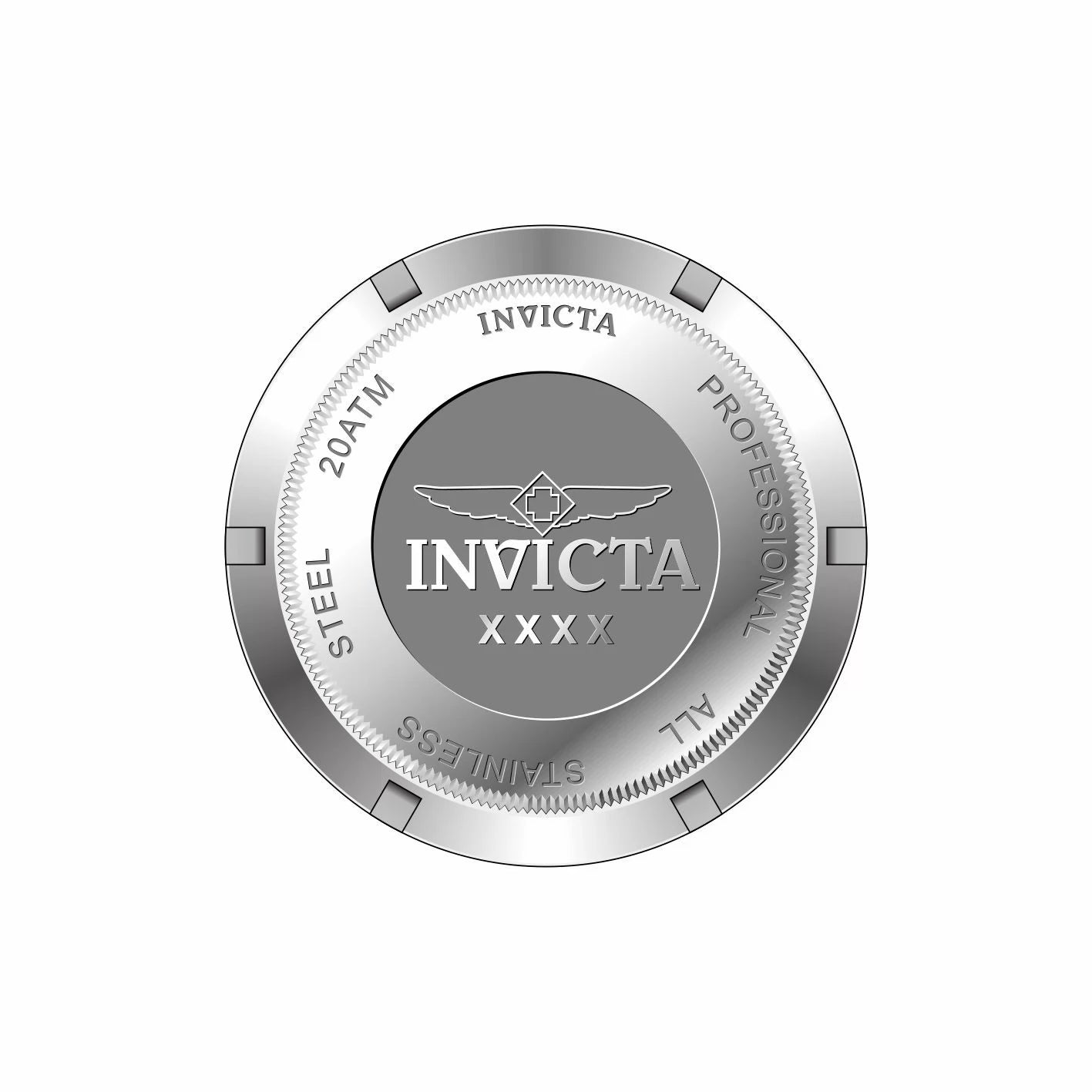Invicta Men's Speedway Quartz Chronograph Black Dial Watch