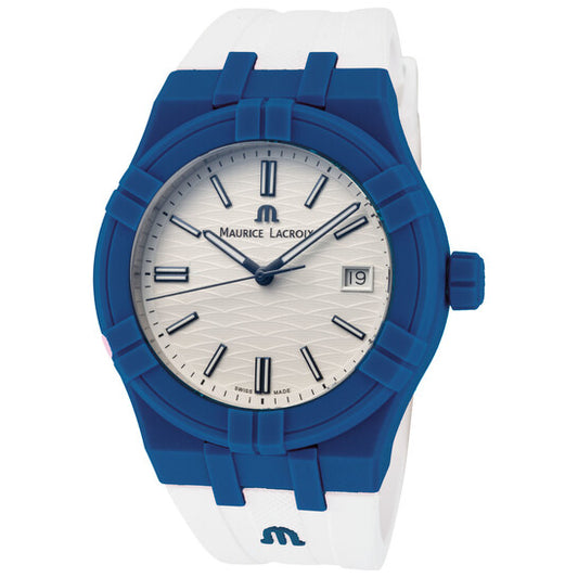 Maurice Lacroix Aikon Quartz White Dial Men's Watch