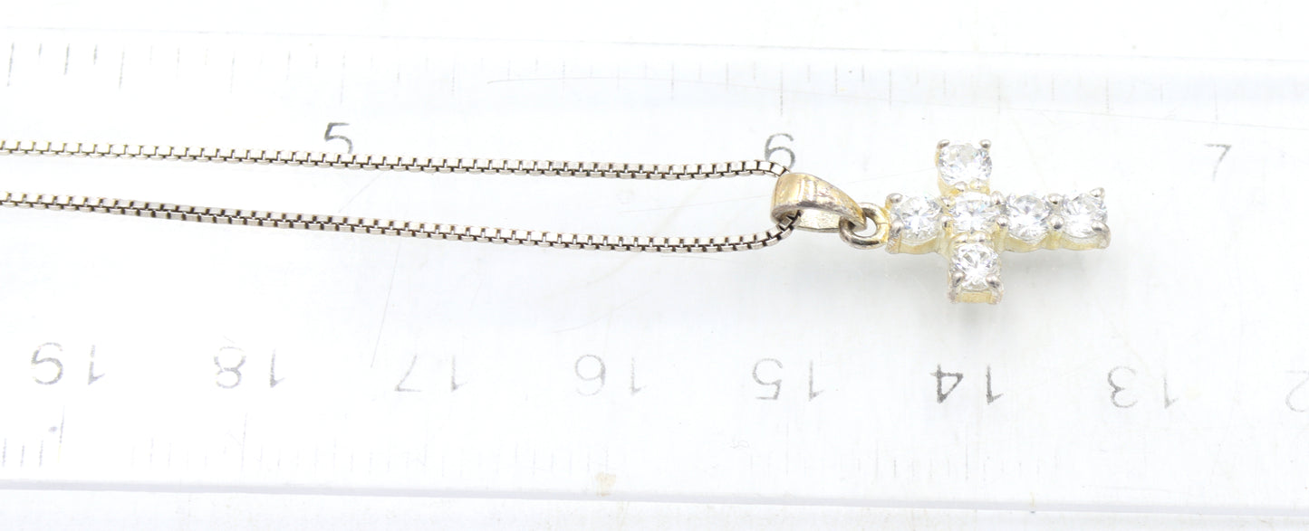 Group lot of 7 Vintage 925 sterling silver necklaces
