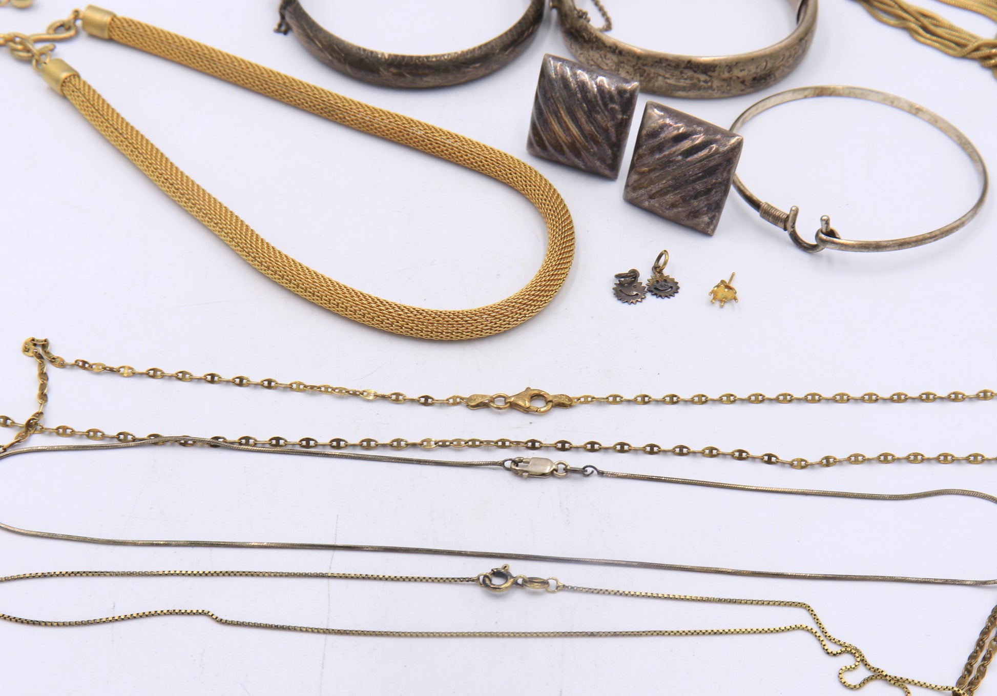 Group Lot of Silver and Custom Jewelry