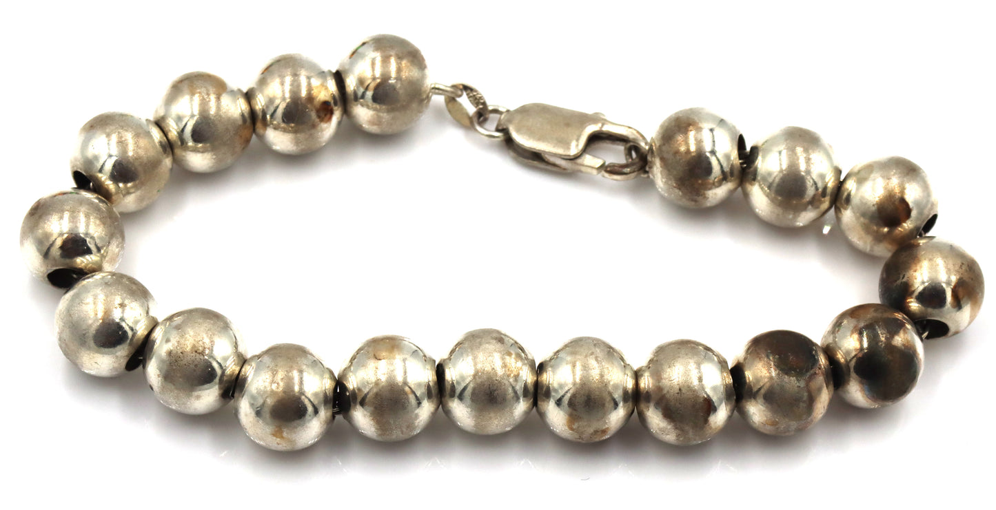 Group lot of 5 vintage 925 sterling silver bracelets