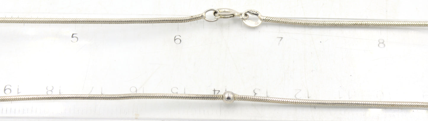 Group lot of 6 Vintage 925 sterling silver necklaces