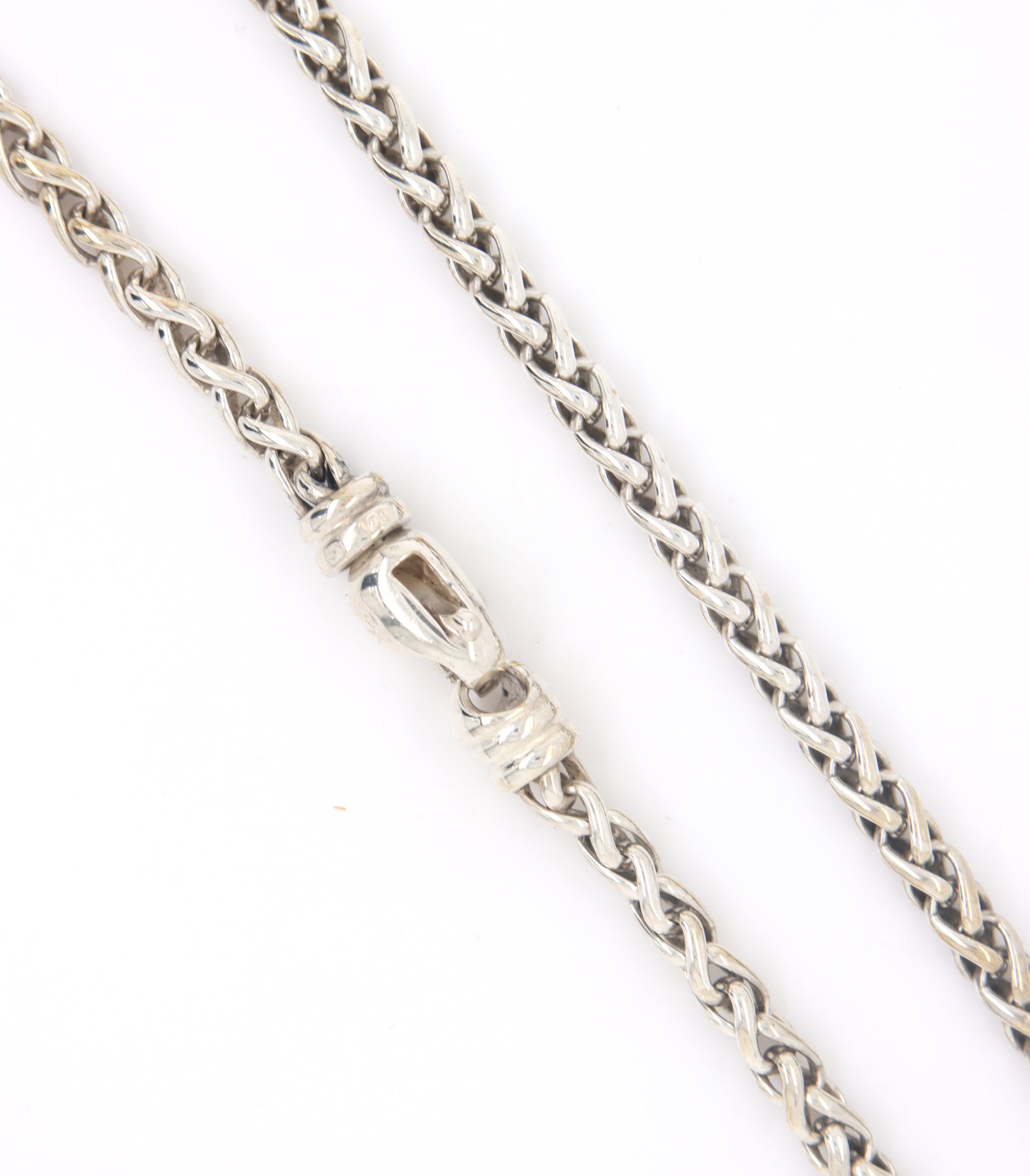 David Yurman 4mm wheat chain necklace